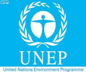 yapboz Birleşmiş Milletler Çevre Programı, UNEP logosu